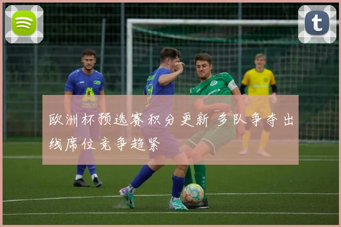 欧洲杯预选赛积分更新 多队争夺出线席位竞争趋紧