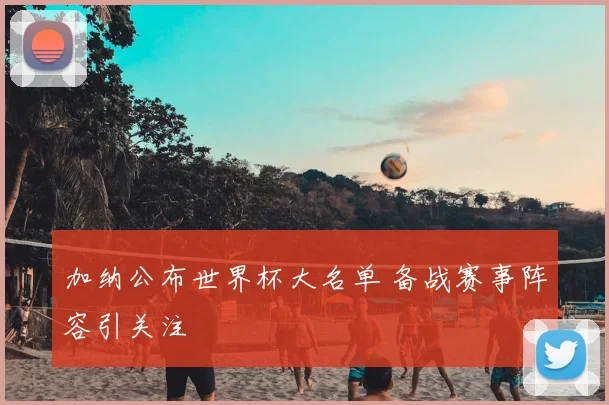 加纳公布世界杯大名单 备战赛事阵容引关注